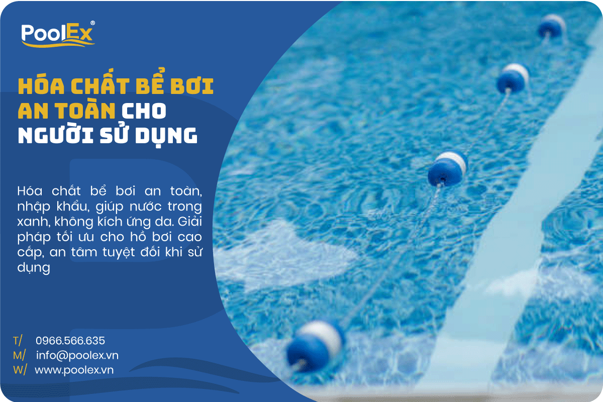 hóa chất bể bơi an toàn