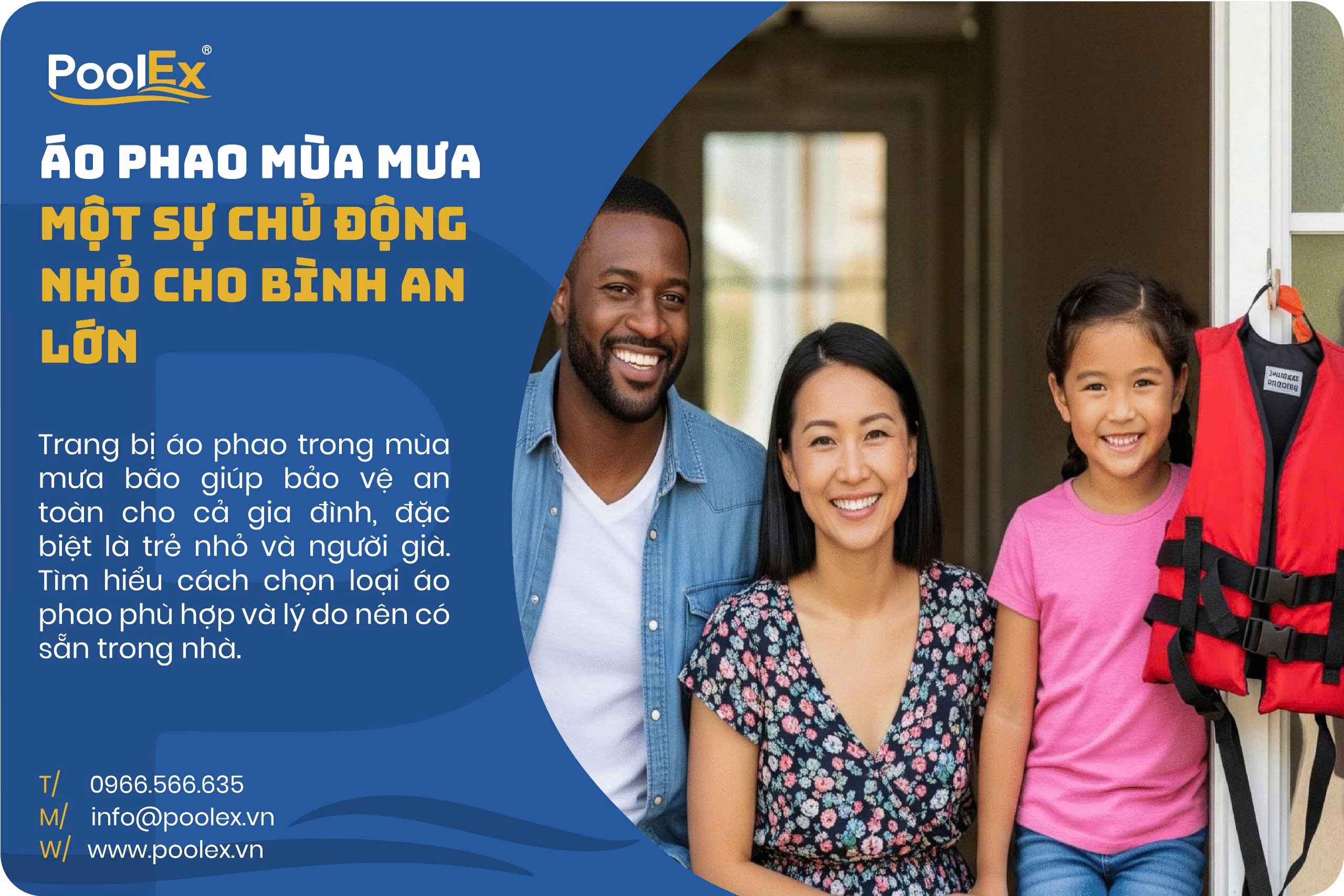 Áo Phao Mùa Mưa – Một Sự Chủ Động Nhỏ Cho Bình An Lớn