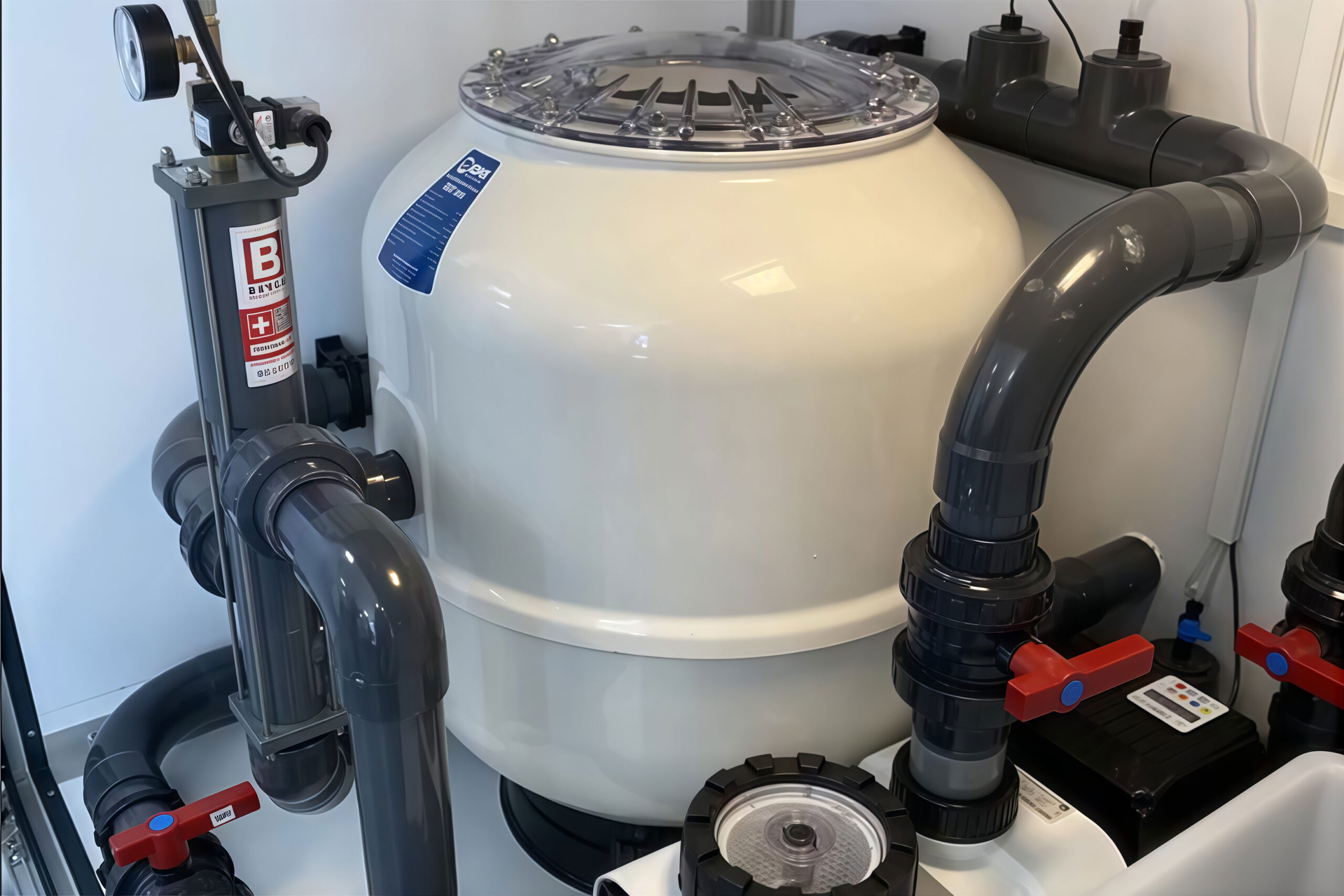 thiết bị bể bơi thông minh