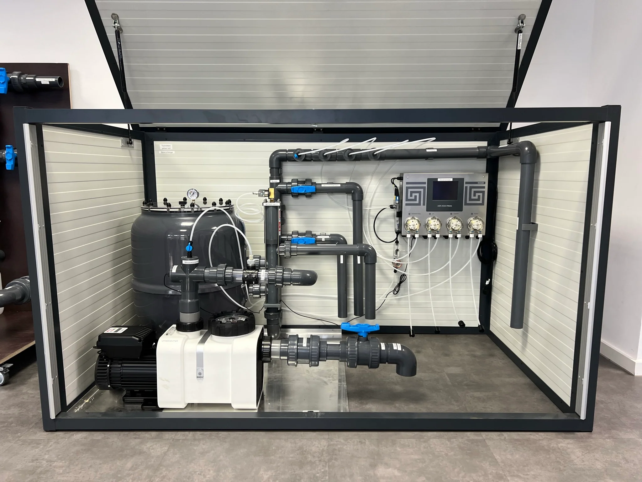 Hệ thống lọc từ Châu Âu cho bể bơi