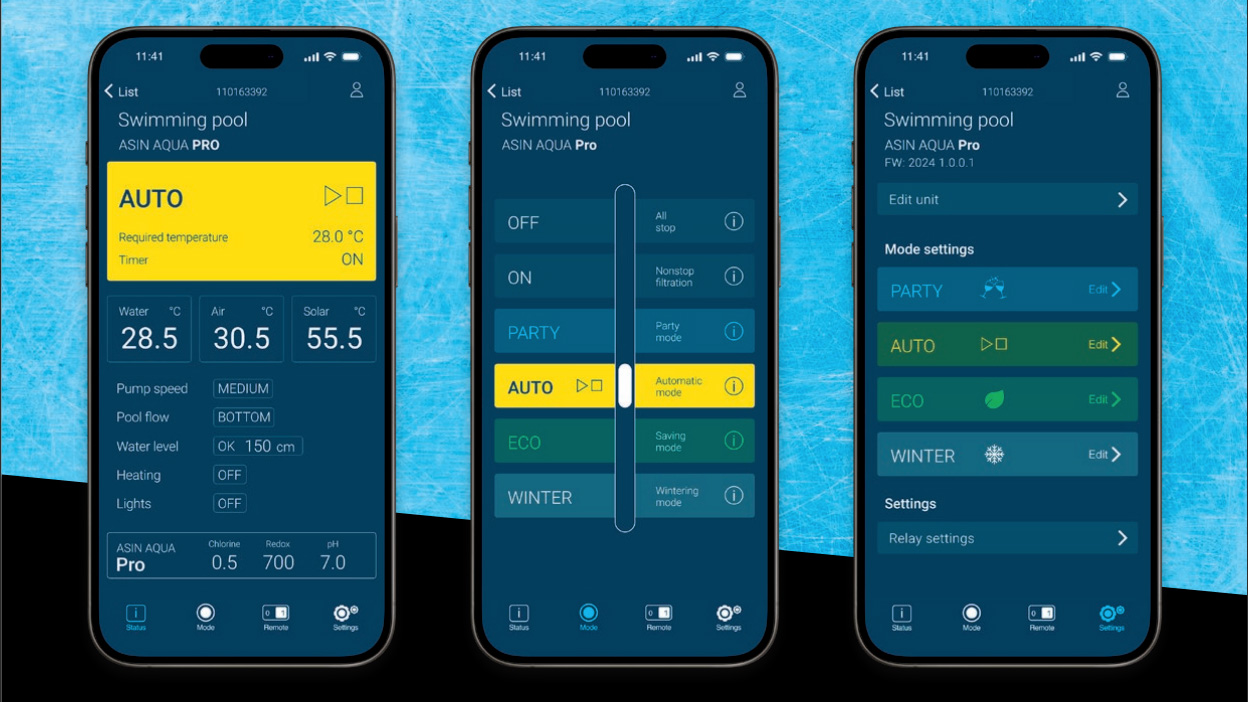 Quản lý bể bơi chủ động iPool Remote