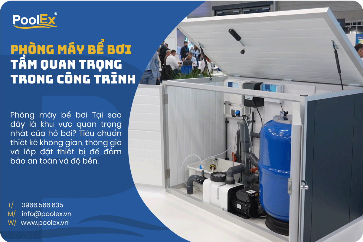 phòng máy bể bơi