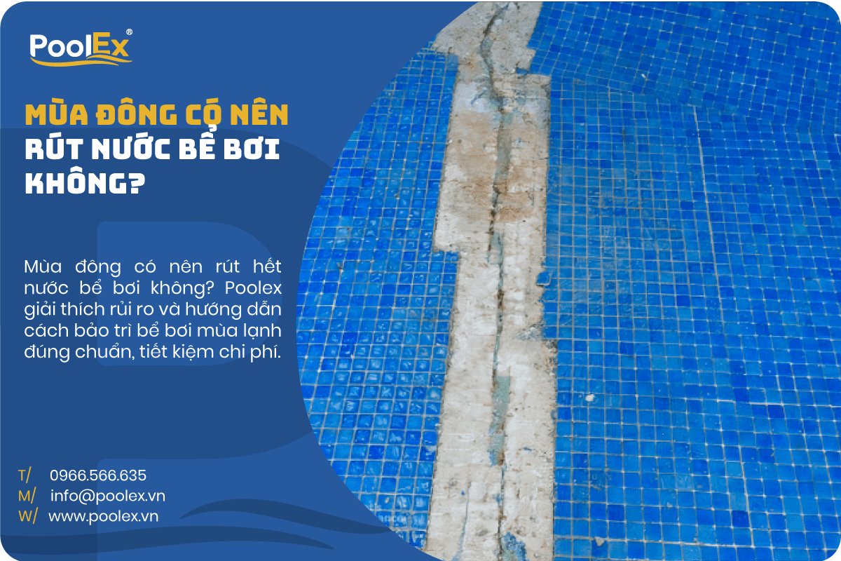 rút nước bể bơi