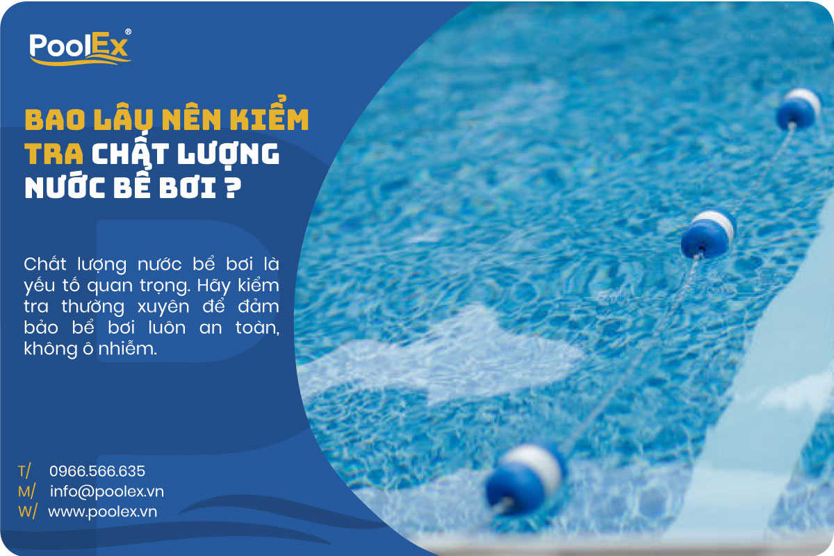 chất lượng nước bể bơi