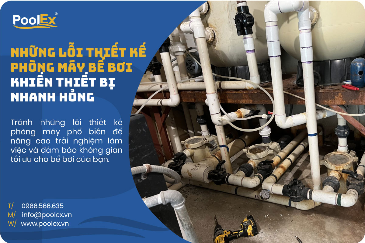 thiết kế phòng máy bể bơi