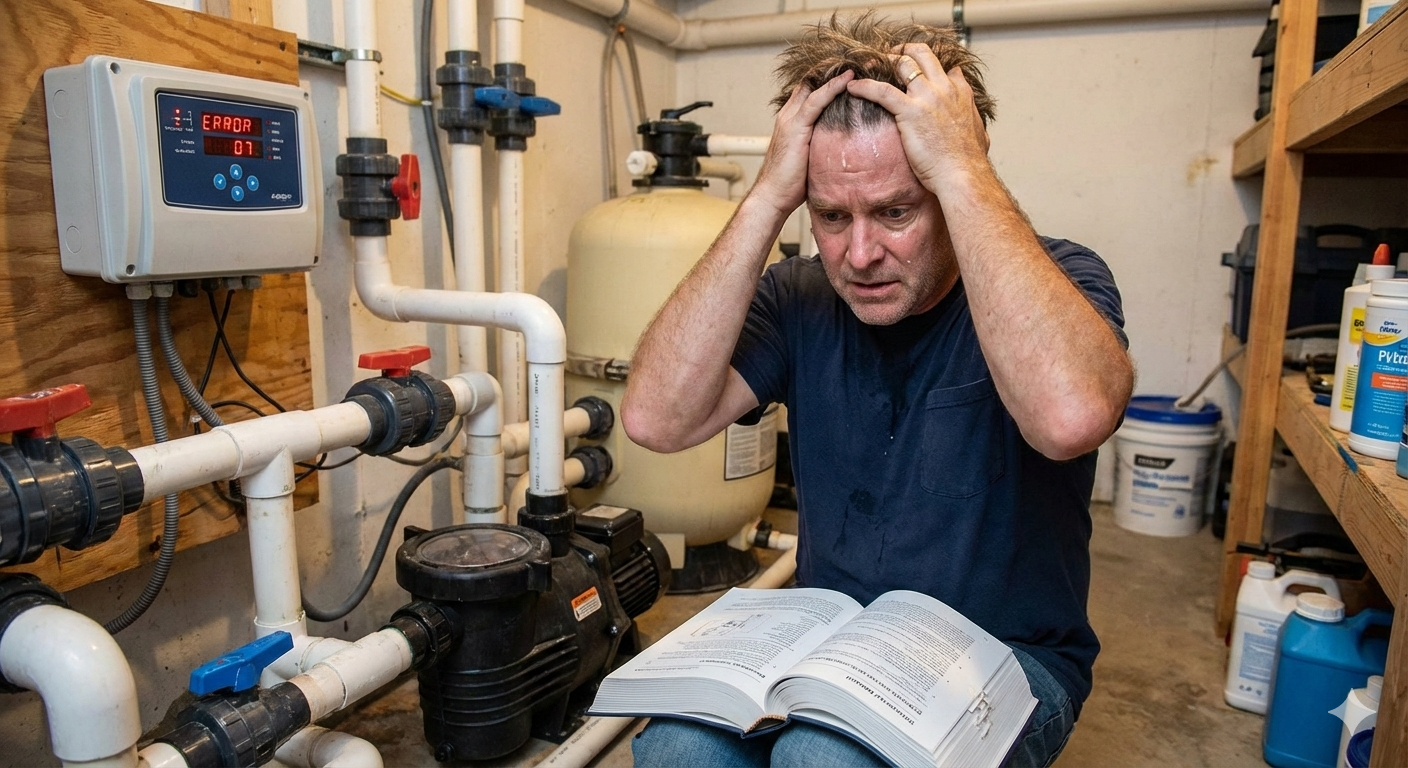 Vì sao nhiều bể bơi đẹp nhưng chủ nhà vẫn mệt?