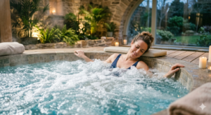 Sục khí Jacuzzi tạo bong bóng thư giãn nhẹ nhàng