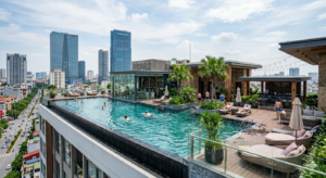 hệ thống bể bơi hiện đại tại Hà Nội