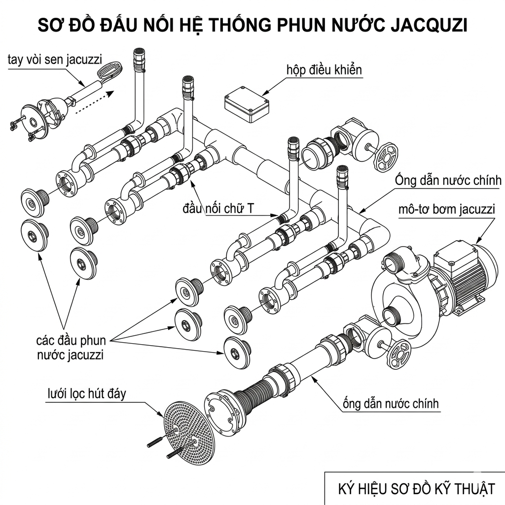 Sơ đồ sục jacuzi
