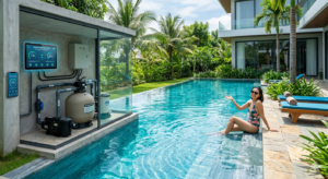 hệ thống lọc bể bơi thông minh