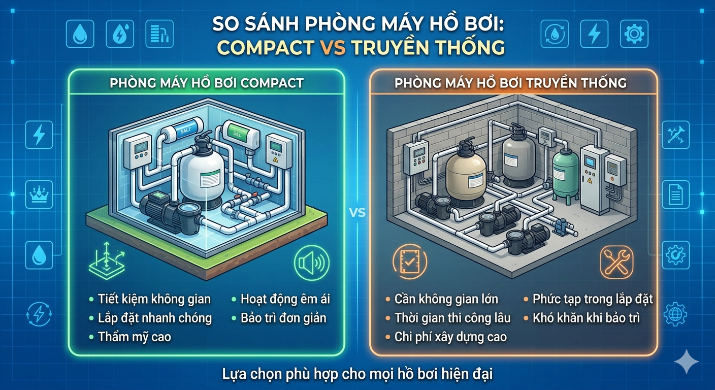 so sánh phòng máy compart và truyền thống