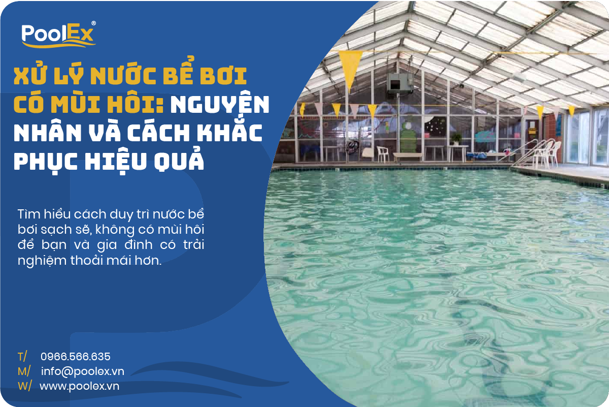 thumbnail nước bể bơi có mùi hôi