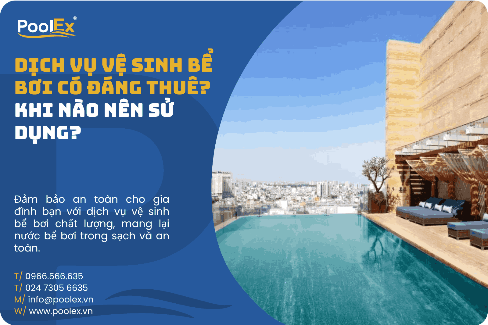 Thumbnail dịch vụ vệ sinh bể bơi có đáng thuê?