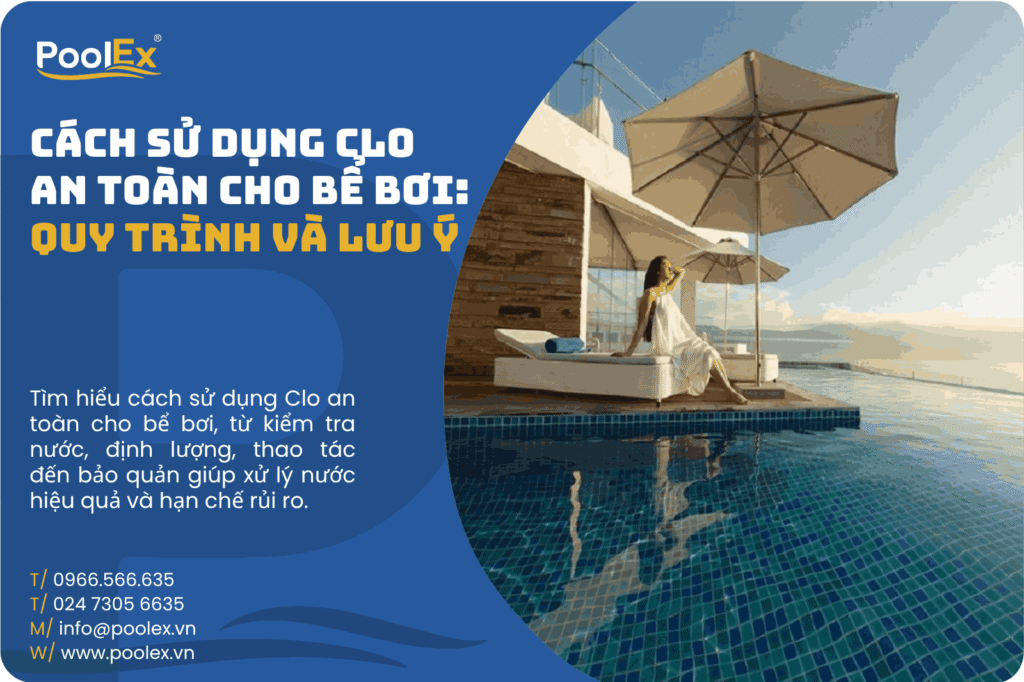 Thumbnail cách sử dụng clo an toàn