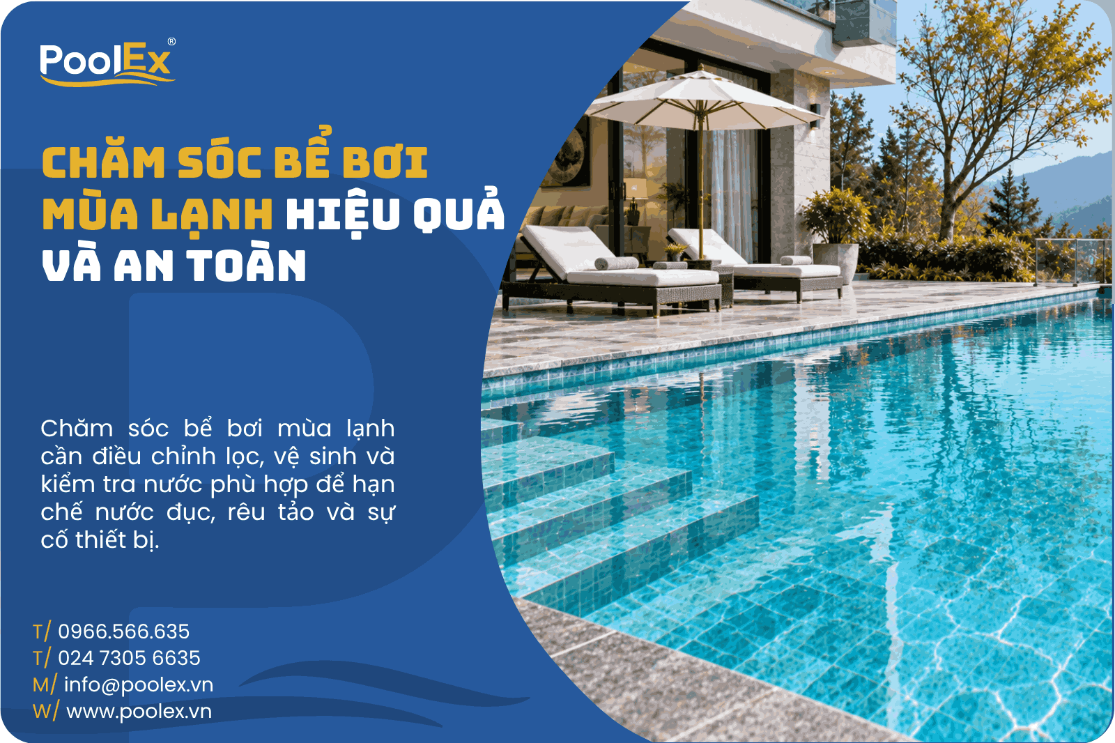 Thumbnail chăm sóc bể bơi mùa lạnh