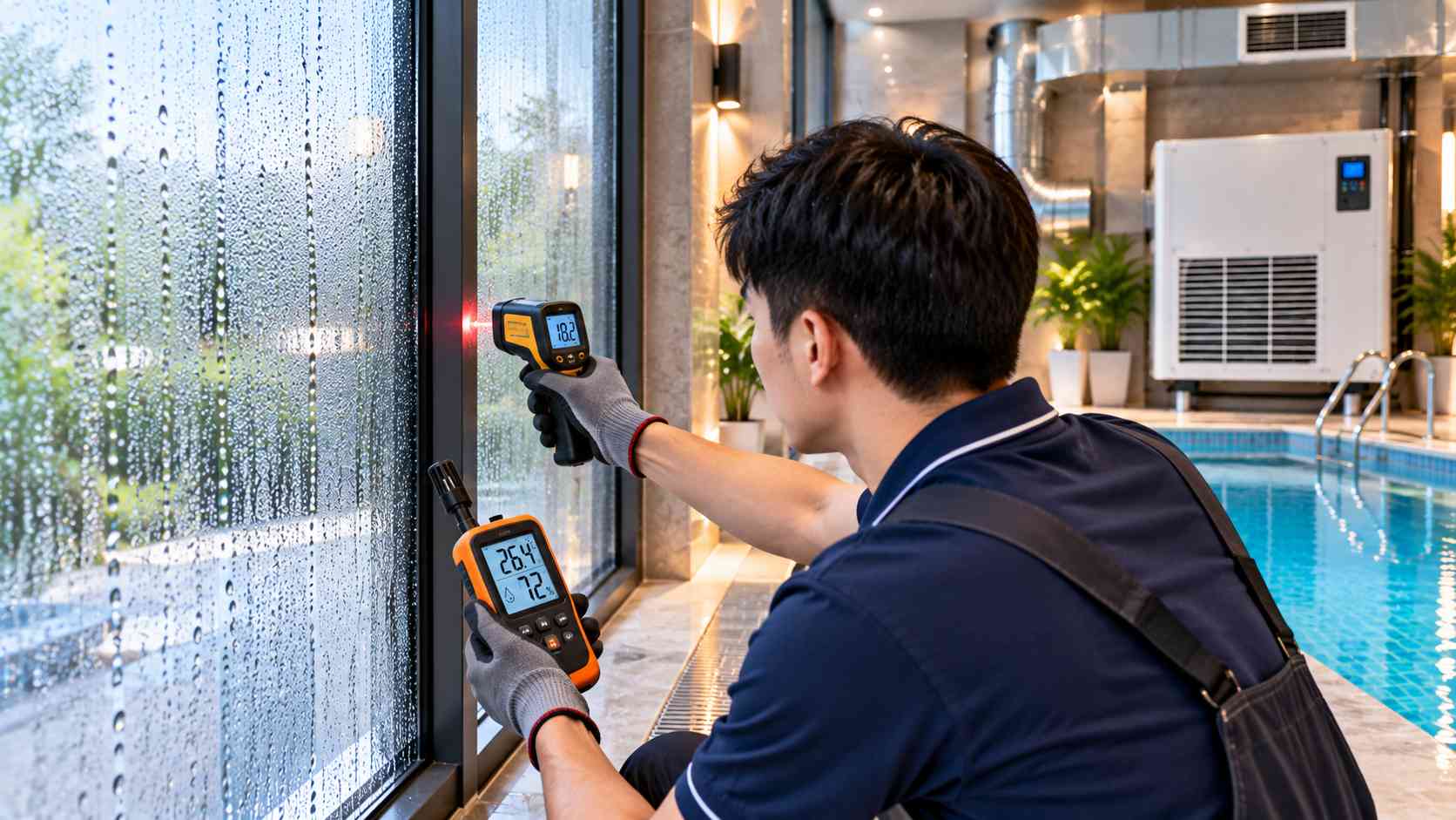 kiểm tra nguyên nhân máy hút ẩm không hết đọng sương